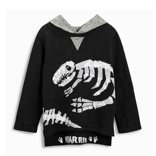 Cool Baby Boys Kids Dinosaur Skeleton Clothes