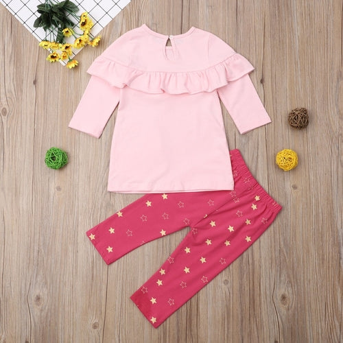 2018 Little Girls Santa Claus Clothes Sets Kids