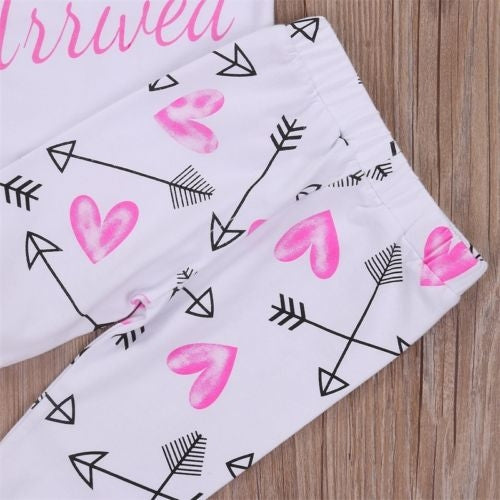 Newborn Kids Infant Baby Girls Autumn Clothes Long